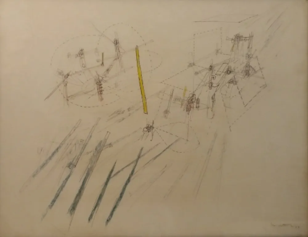 Non Tecnico Matta - Composition surréaliste