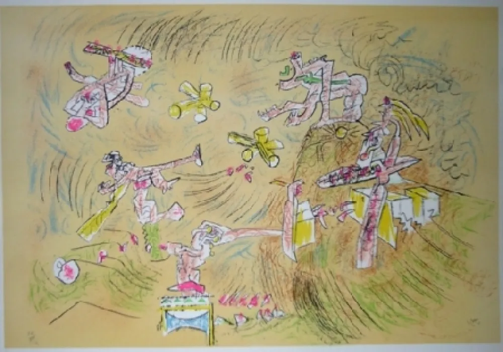 Litografia Matta - Crueaut'elle