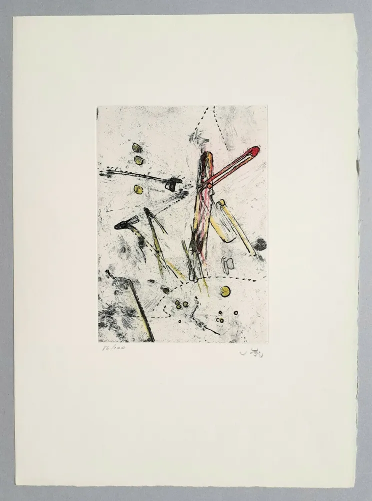 Acquatinta Matta - Droite liberees