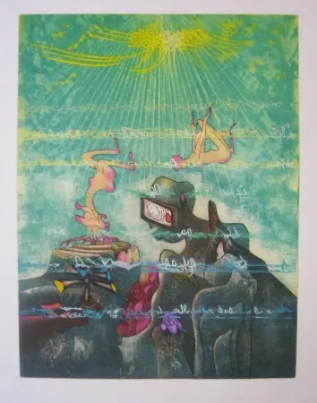 Acquaforte E Acquatinta Matta - Epaisseur de haut-mer