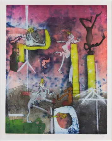 Acquaforte E Acquatinta Matta - Etre au monde 