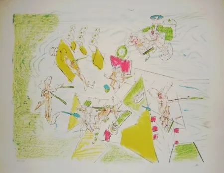 Litografia Matta - Falbala