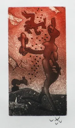 Acquaforte E Acquatinta Matta - Fou-rieuse