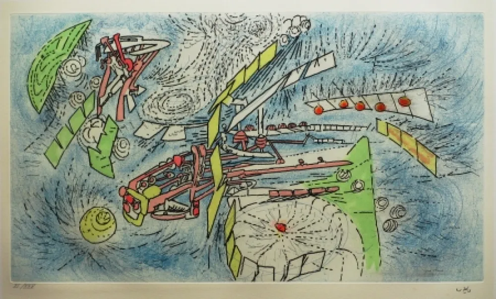 Acquaforte E Acquatinta Matta - Frappe le marteau qui frappe