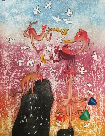 Acquaforte E Acquatinta Matta - Grand circus