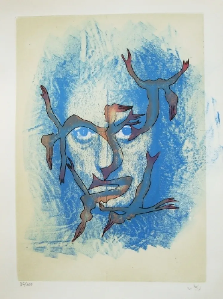 Acquaforte E Acquatinta Matta - Hommage à Man Ray