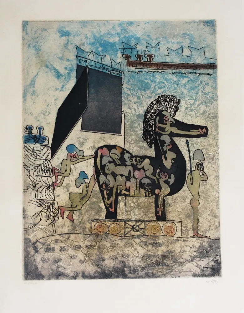 Acquaforte E Acquatinta Matta - HOM'MERE-Chaosmos 