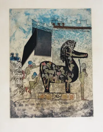 Acquaforte E Acquatinta Matta - HOM'MERE-Chaosmos 