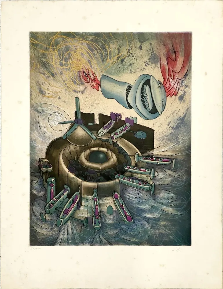 Acquaforte E Acquatinta Matta - Hom'mere (Chaosmos)