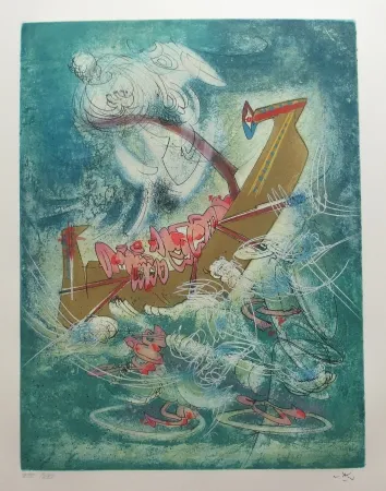 Acquaforte E Acquatinta Matta - Hom'mère - L'eautre (Planche 6)