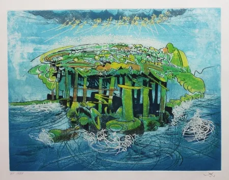 Acquaforte E Acquatinta Matta - Hom'mère - L'Eautre (planche 9)