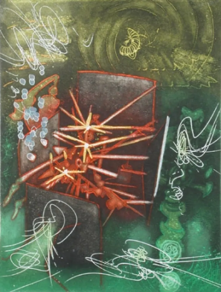 Acquaforte E Acquatinta Matta - Je Suis Intact