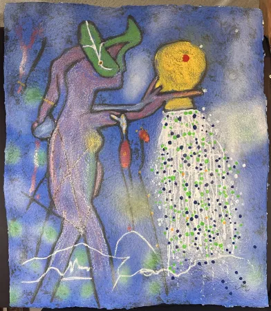 Incisione Matta - La Dulce Aqua Vita