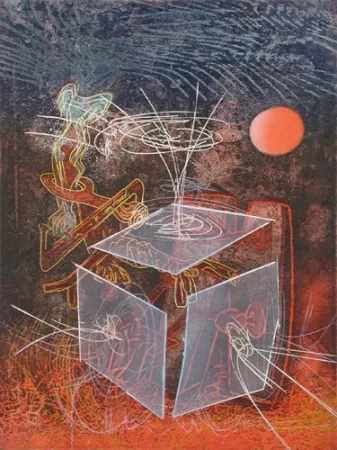 Acquaforte E Acquatinta Matta - L'ame est une Couronne