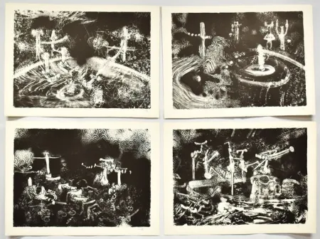 Litografia Matta - Le acque d'arno