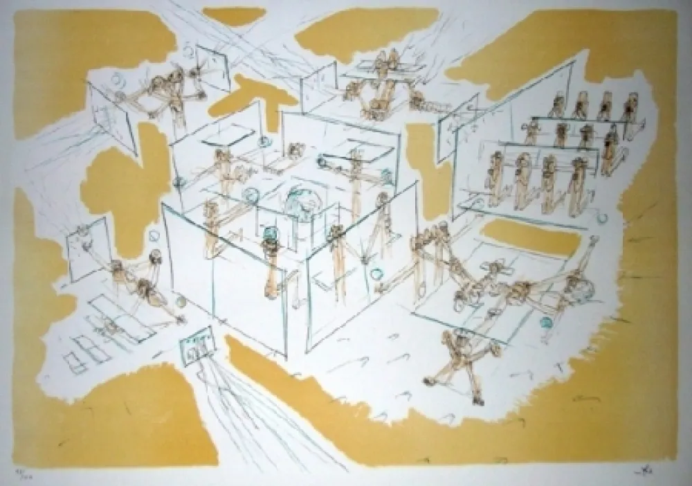 Litografia Matta - Les convaincus