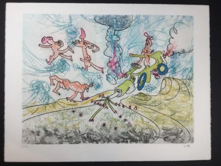 Acquaforte E Acquatinta Matta - Les Oh! Tomobiles 