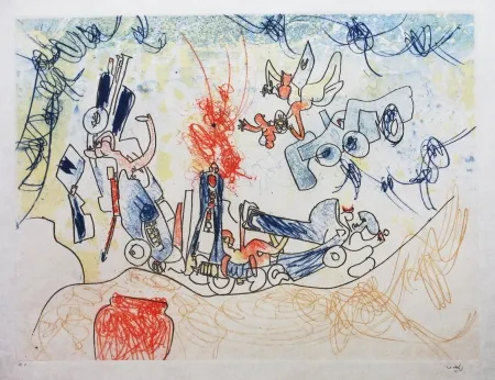 Acquaforte E Acquatinta Matta - Les Oh' Tomobiles (Planche 7)