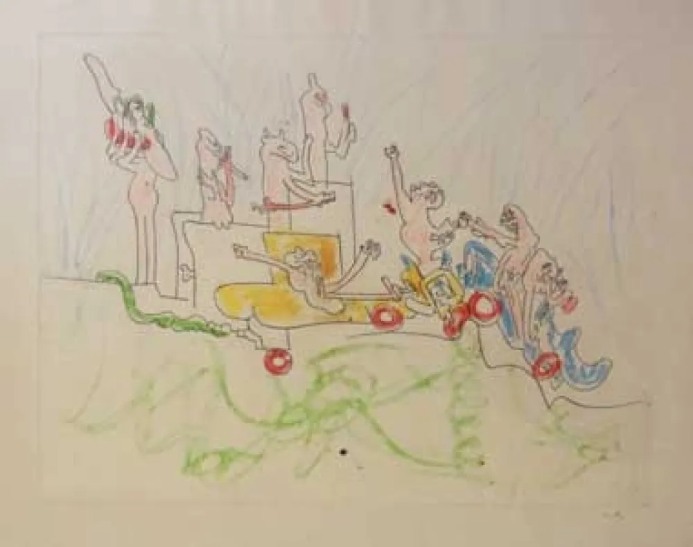 Acquaforte E Acquatinta Matta - Les oh!Tomobiles