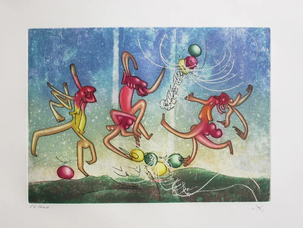 Acquaforte E Acquatinta Matta - Les Transesports