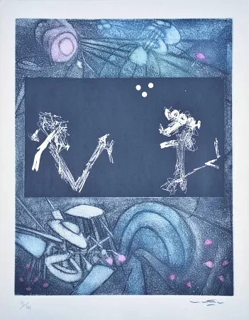 Acquaforte E Acquatinta Matta - Les Voix 