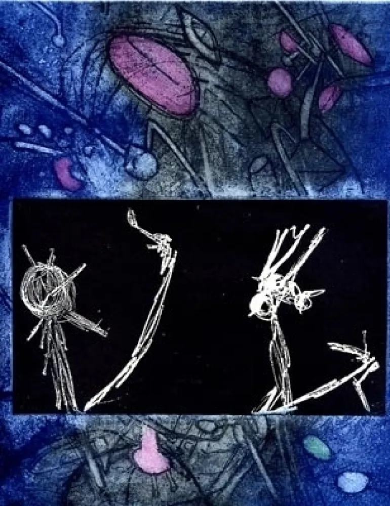 Acquaforte E Acquatinta Matta - Les voix  (suite)