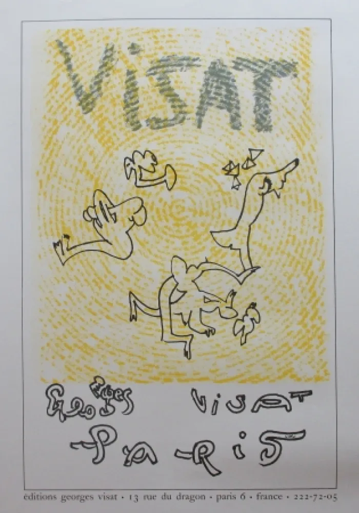 Litografia Matta - Lithographie pour Visat