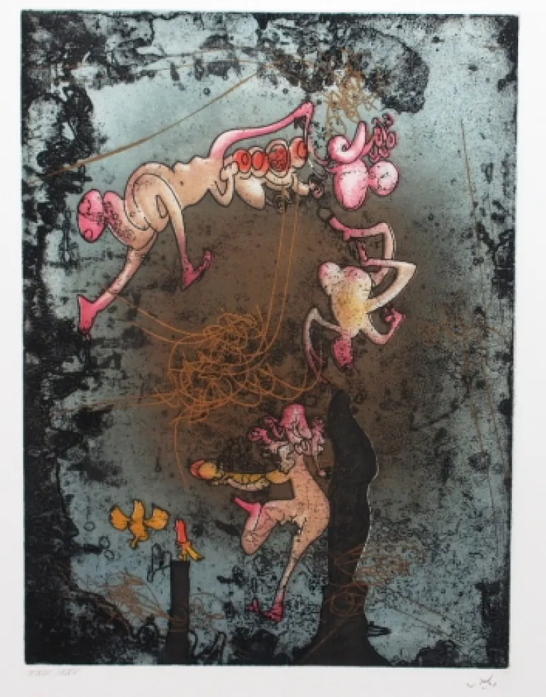 Acquaforte E Acquatinta Matta - Mallarmé L'or