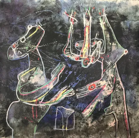 Serigrafia Matta - Mes Dessins (23 Artistes pour Médecins du Monde)