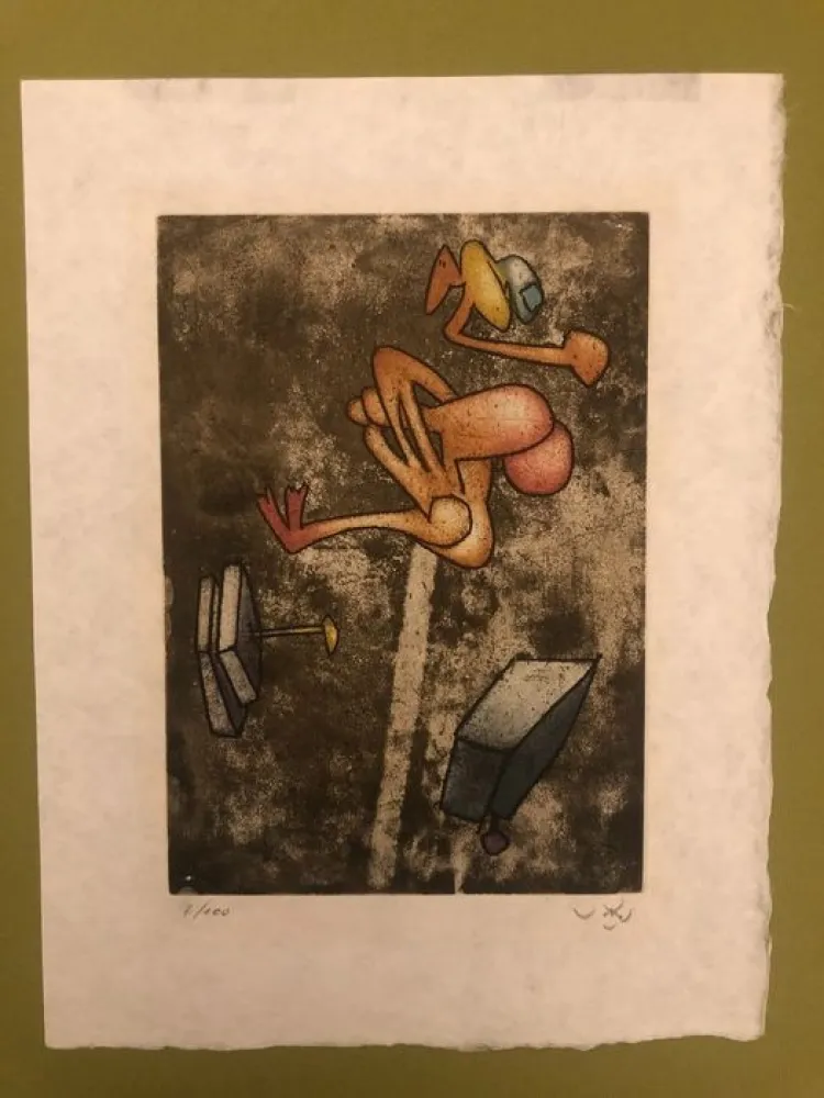 Acquaforte E Acquatinta Matta - Mots desserre freins planche 2