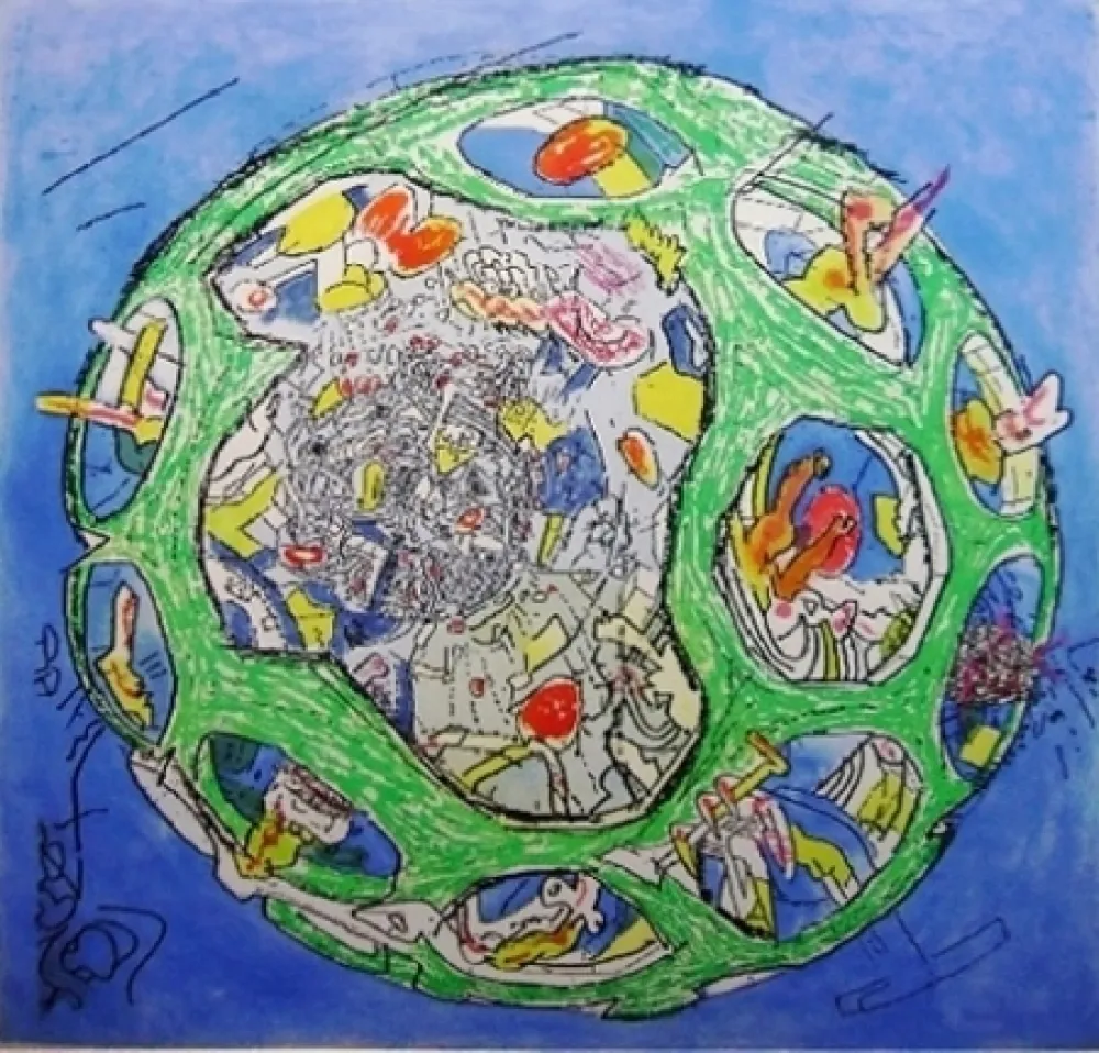 Serigrafia Matta - N'ous T'ous