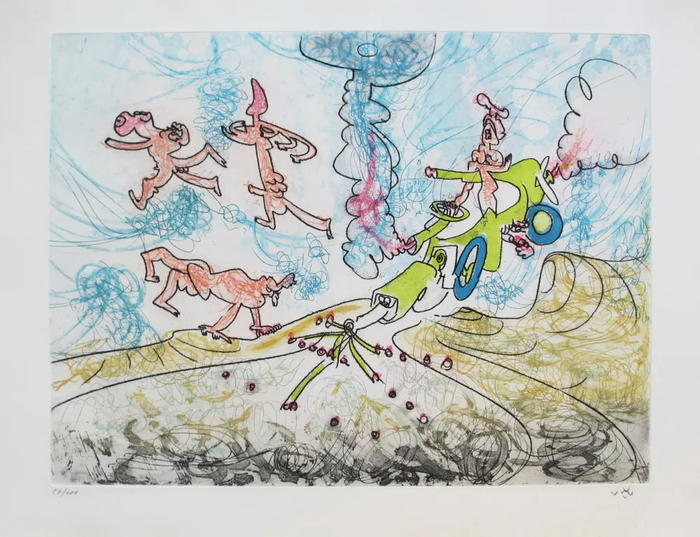 Acquaforte E Acquatinta Matta - Oh! Tomobiles