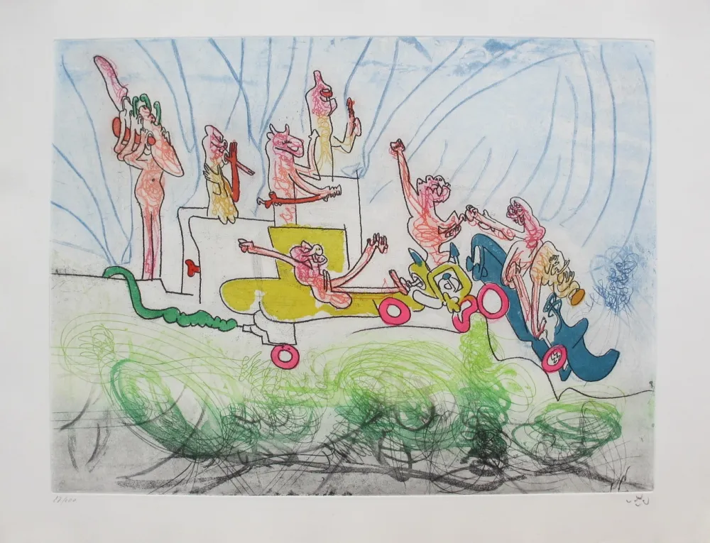 Acquaforte E Acquatinta Matta - Oh! Tomobiles