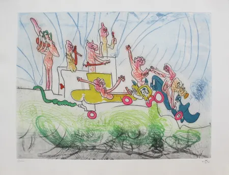 Acquaforte E Acquatinta Matta - Oh! Tomobiles