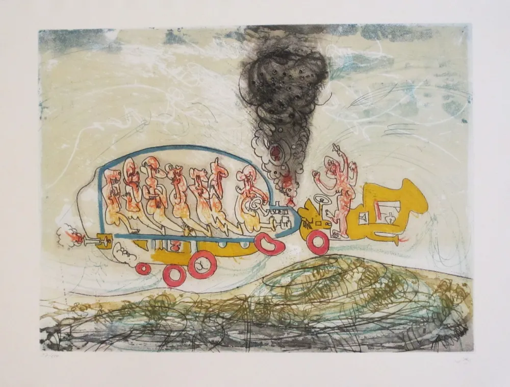 Acquaforte E Acquatinta Matta - Oh! Tomobiles