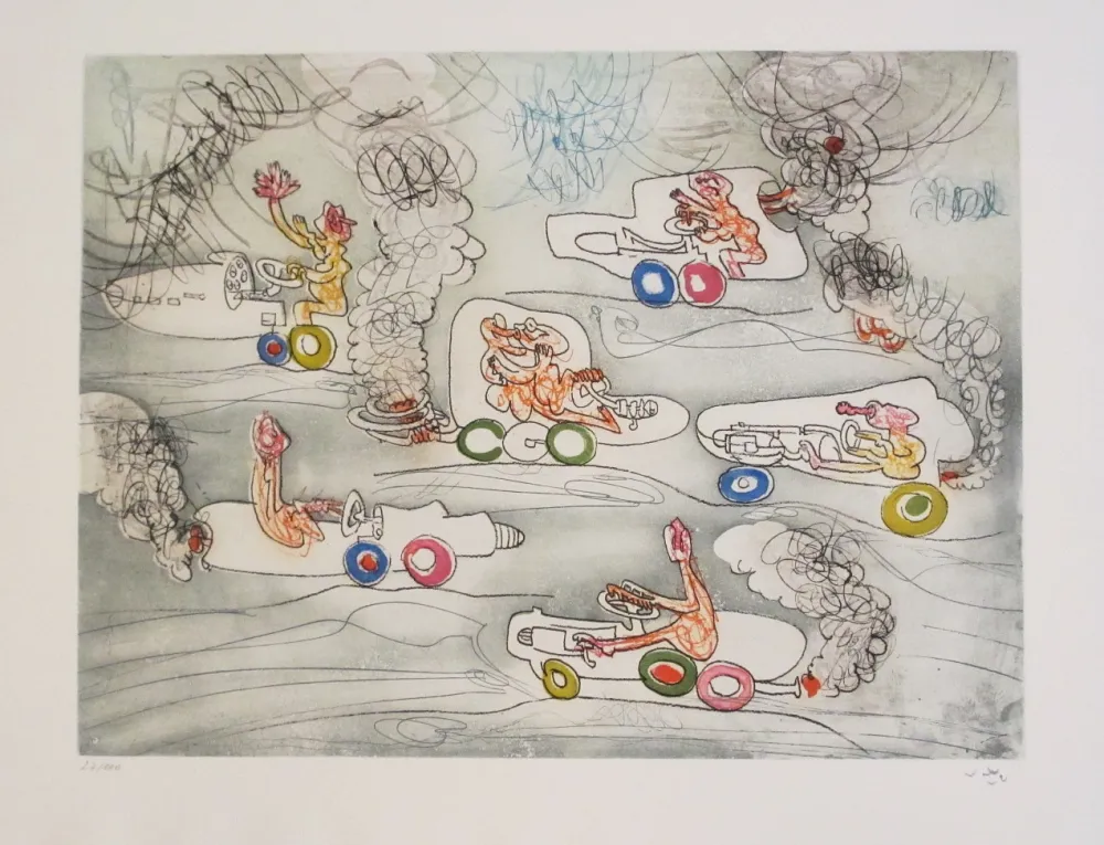 Acquaforte E Acquatinta Matta - Oh! Tomobiles