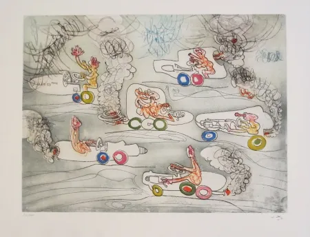 Acquaforte E Acquatinta Matta - Oh! Tomobiles