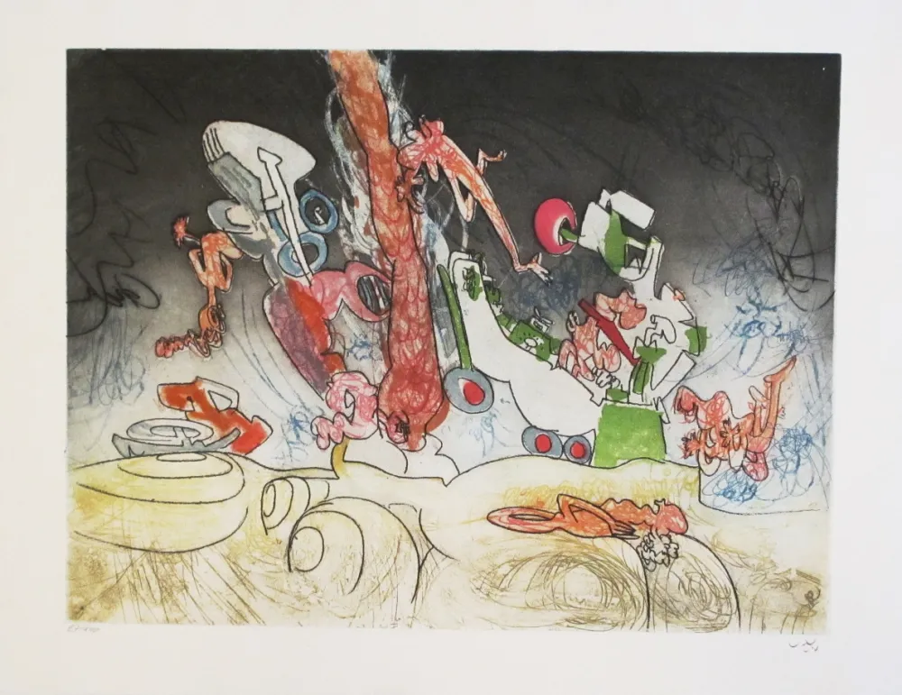 Acquaforte E Acquatinta Matta - Oh! Tomobiles