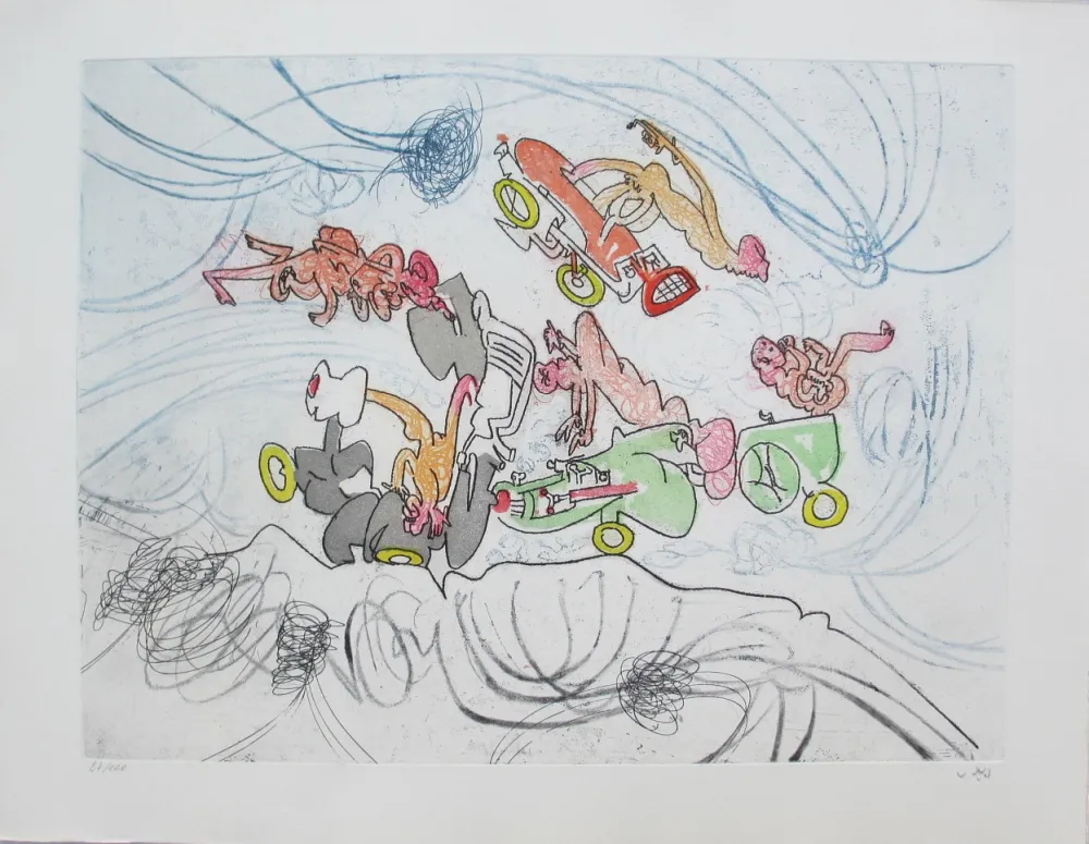 Acquaforte E Acquatinta Matta - Oh! Tomobiles