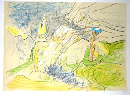 Litografia Matta - O'nain de Venus