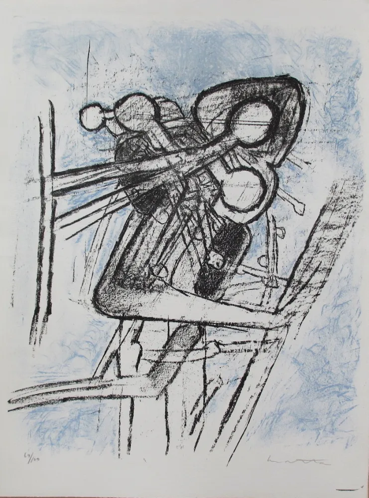 Litografia Matta - Onze formes du doute