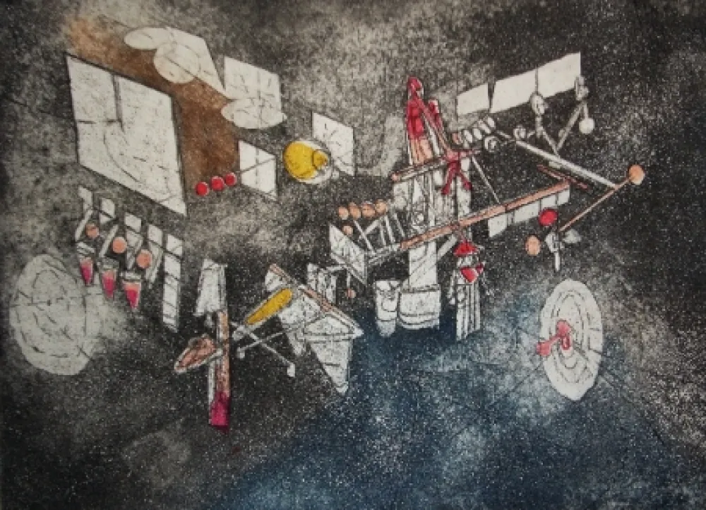 Acquaforte E Acquatinta Matta - Passage et sage du couple 3