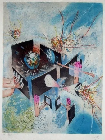 Acquaforte E Acquatinta Matta - Paterminant de l'Enfance