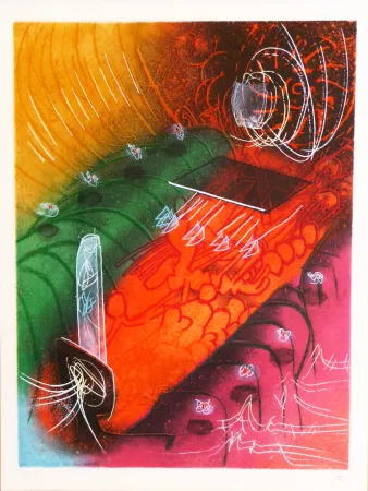 Acquaforte E Acquatinta Matta - Saison en Enfer – Attire le gai Venin