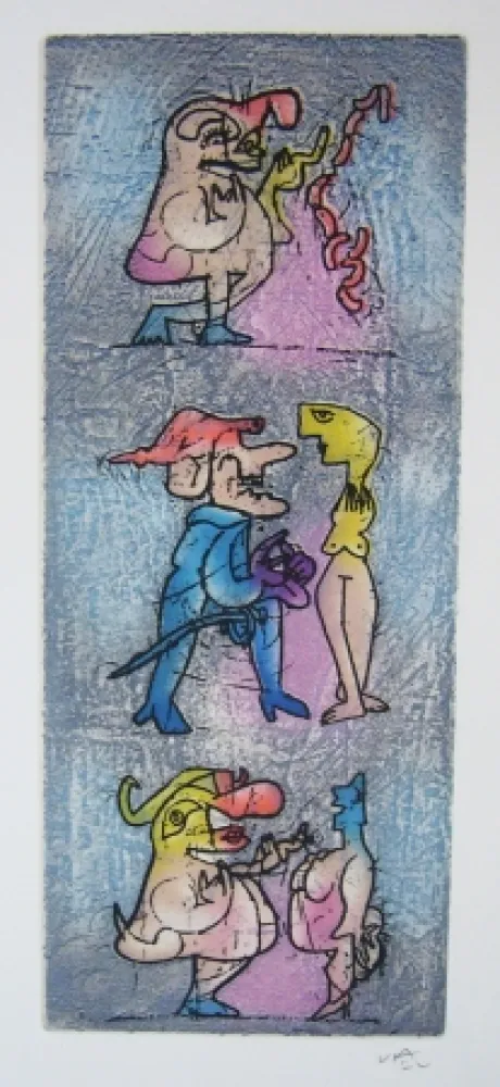 Acquaforte E Acquatinta Matta - Sans titre