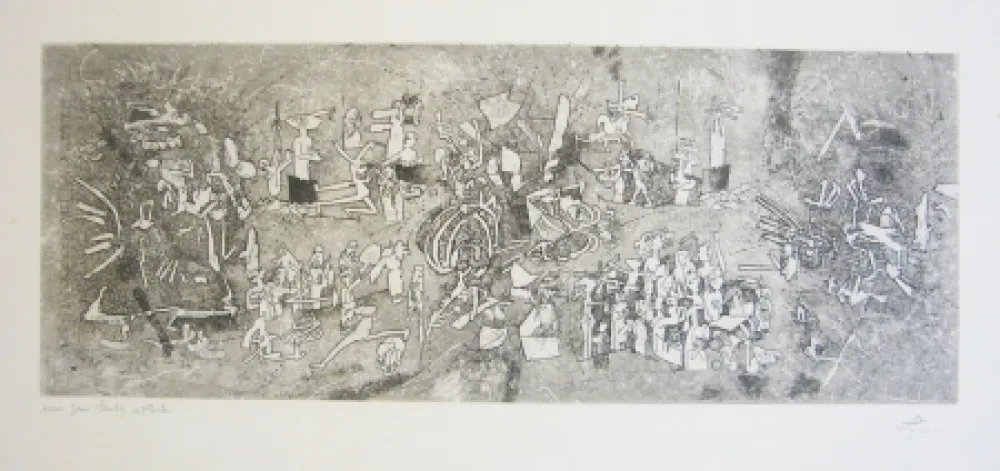 Acquaforte Matta - Sans titre