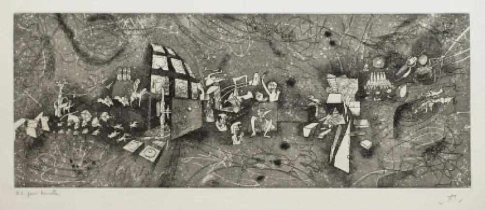 Acquaforte Matta - Sans titre 