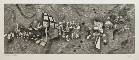 Acquaforte Matta - Sans titre 