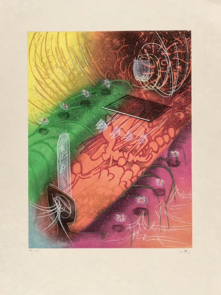 Incisione Matta - Seasons from hell, Attire le gai venin