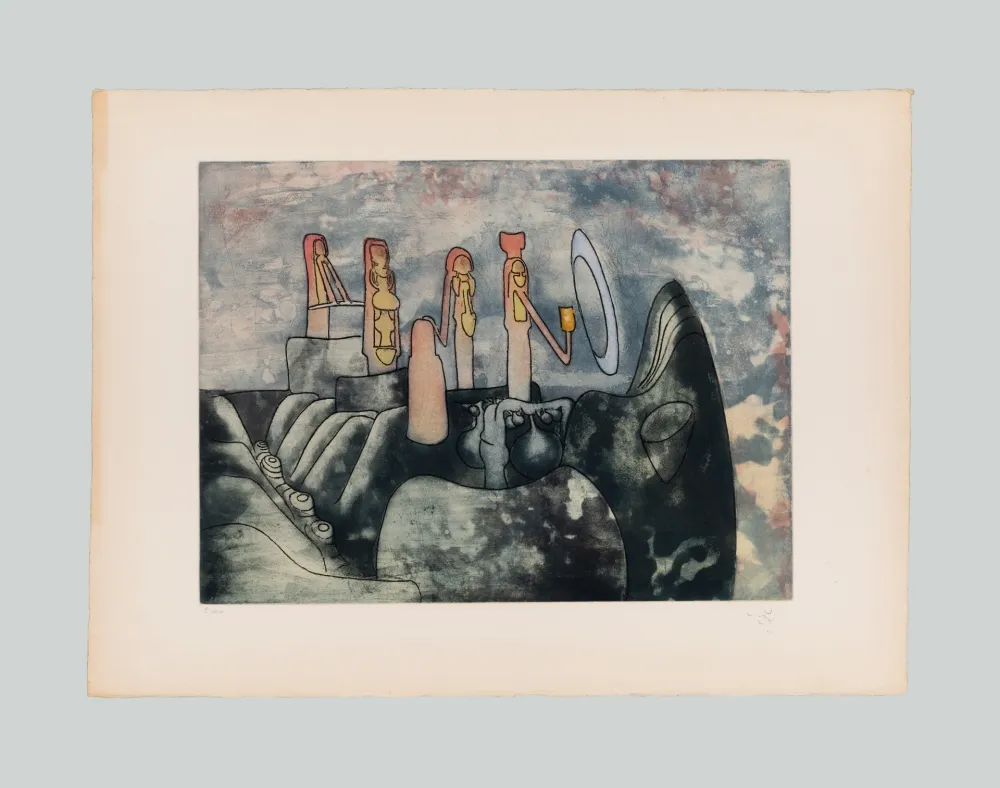 Acquaforte E Acquatinta Matta - Senza titolo